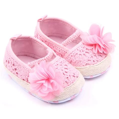 Baby Girl Shoes Lead Shoes Infant Kid Anti Slip Slip On Knit Walking ...