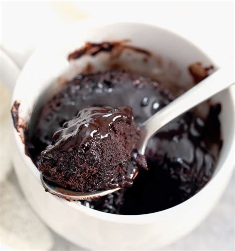 3 Ingredient Chocolate Mug Cake (No Flour, Butter, Oil or Refined Sugar) - Kirbie's Cravings