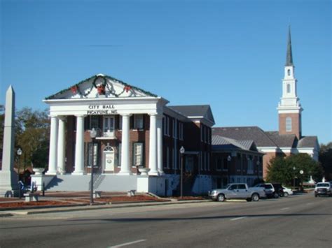 Picayune Ms City Hall, located on Goodyear Blvd. This is the home to ...