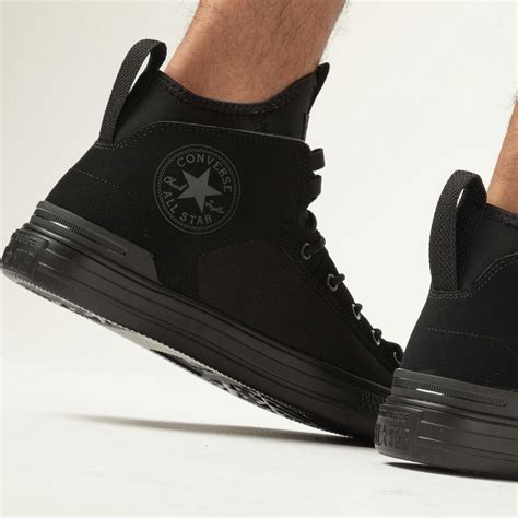 Converse Chuck Taylor Ultra Mid Black/Black | Culture Kings NZ