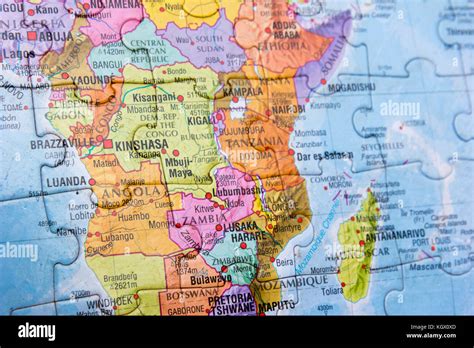 World map puzzle Stock Photo - Alamy