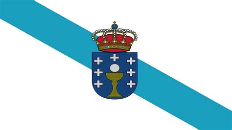 Bandera Regional de Galicia (España) - Regional Flag of Galicia (Spain) - YouTube