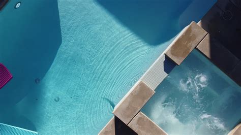 Aerial Shot of a Swimming Pool · Free Stock Video