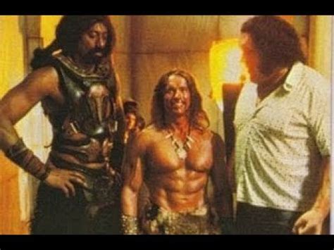 Andre The Giant And Arnold Schwarzenegger