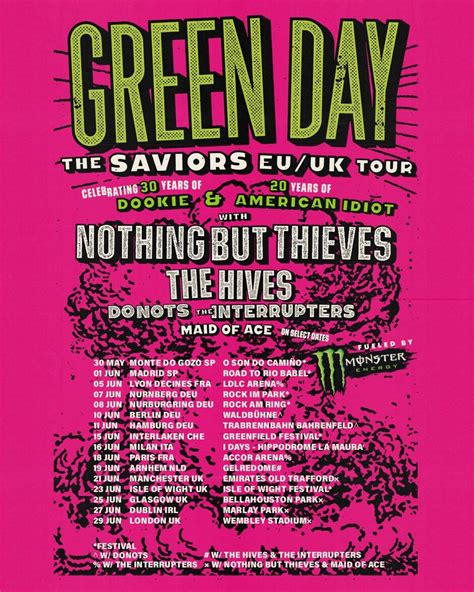 Green Day tickets: Last chance for Green Day UK tour tickets | Music | Entertainment | Express.co.uk