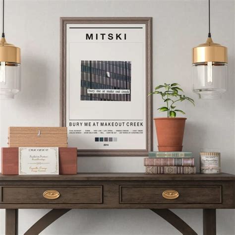 Amazon.com: Mitski%Singer Bury Me At Makeout Creek%Album Poster Color Optional Custom Print ...