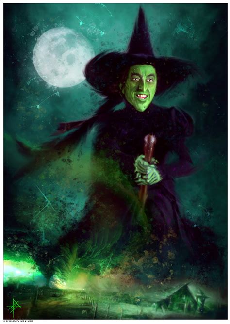 The Wizard Of Oz / The Wicked Witch Of The West - By Forsaken Folklore | Poster By Forsaken Folklore