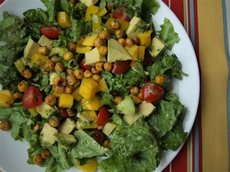 Fiesta salad with cilantro-lime dressing - Happy Healthy Mama