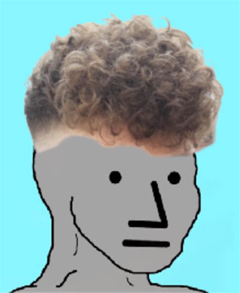 npc (zoomer perm) | NPC Wojak | Know Your Meme