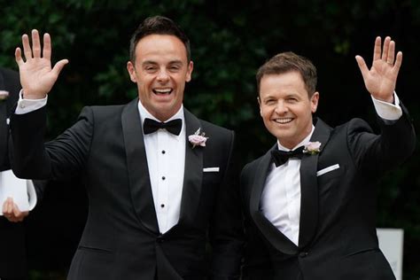 Ant and Dec at Ants Wedding ️