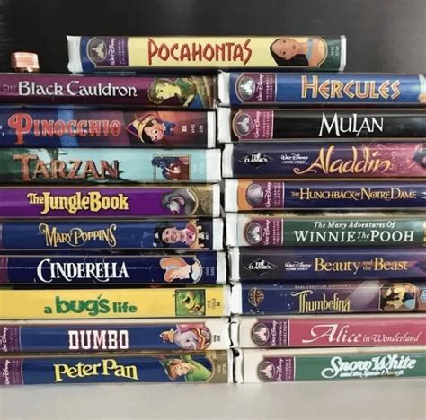 Disney VHS Clamshells : r/crazyaboutvhs