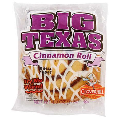 Big Texas Cinnamon Roll - Denton Vending Companies