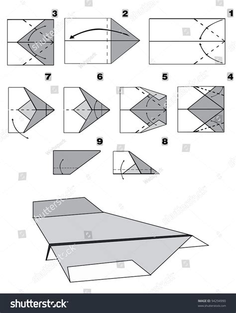 How To Make A Paper Plane Easy Steps - Free shipping on qualifying ...