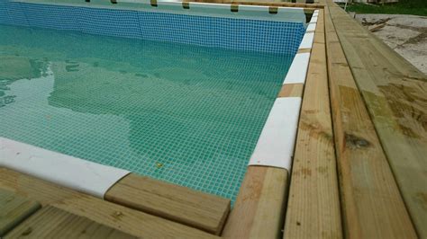 Hanging a rectangular Intex Ultra Frame Pool directly from the pool deck - Page 9 #deckframing ...