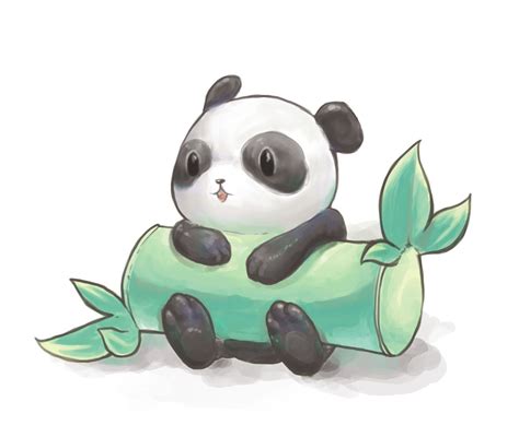 Panda | Panda drawing, Cute panda drawing, Cartoon drawings