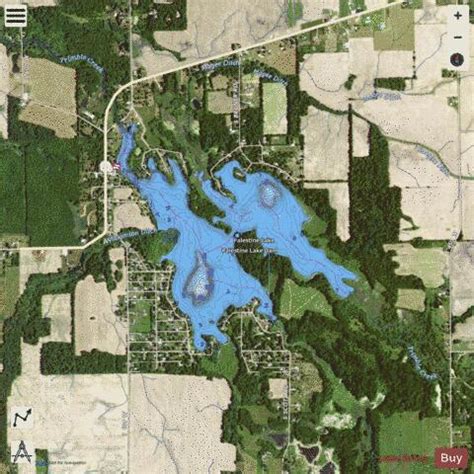 Palestine Lake Fishing Map | Nautical Charts App