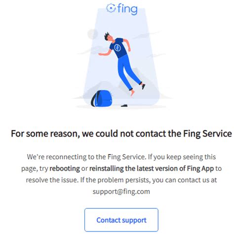 Fing Desktop App Issues : r/Fing_App