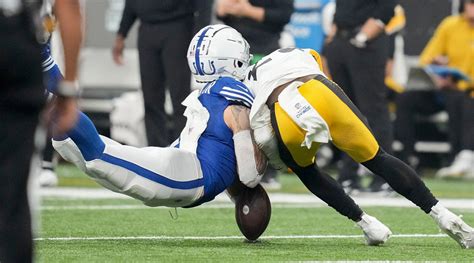 Steelers DB Suspended for Rest of Season After Scary Hit on Colts ...