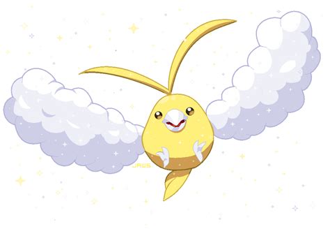 Shiny Swablu by Willow-Pendragon on DeviantArt