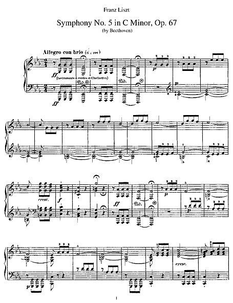 Beethoven's 5th Symphony | Sheet music, Beethoven, Music