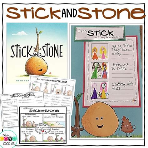 Stick and Stone: Interactive Read-Aloud Lesson Plans and Activities | Activities, Language arts ...