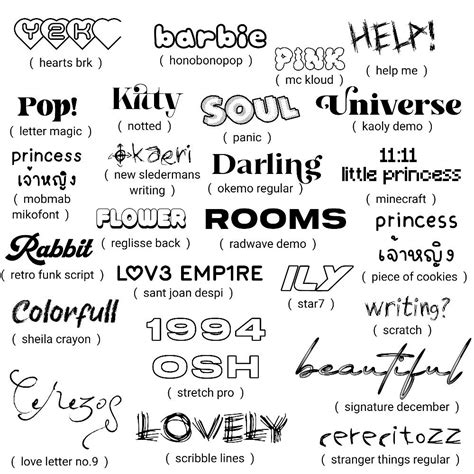Pretty Fonts, Cute Fonts, Cute Dafont Fonts, Fancy Fonts, Word Fonts ...