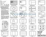 Coloring Pages Of Flags sketch template
