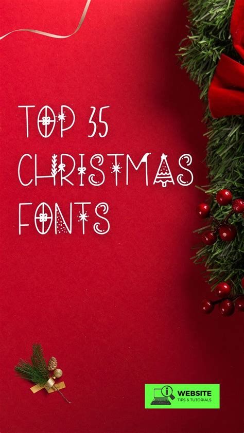 Top 35+ Best Christmas Fonts | Christmas fonts, Holiday fonts, Signature fonts