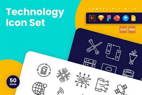 Technology Icons – Slidewalla