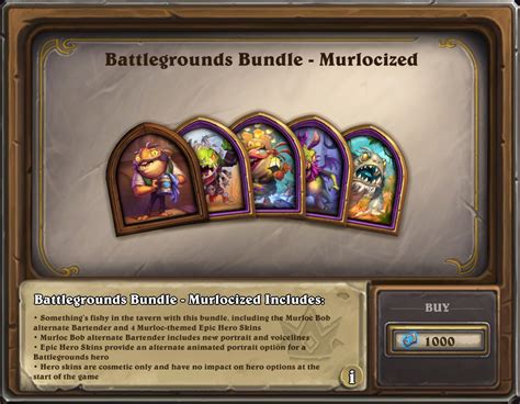 shop-battlegrounds-bundle-murlocized - Hearthstone Top Decks