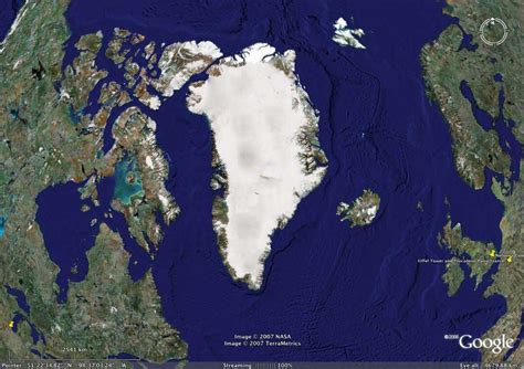 Greenland Map - Greenland