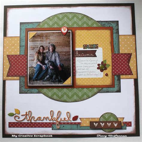 Scrappy Chick Designs: My Creative Scrapbook: October Sketch Challenge~