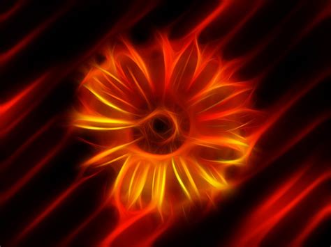 Download Flower, Fiery, Abstract. Royalty-Free Stock Illustration Image ...