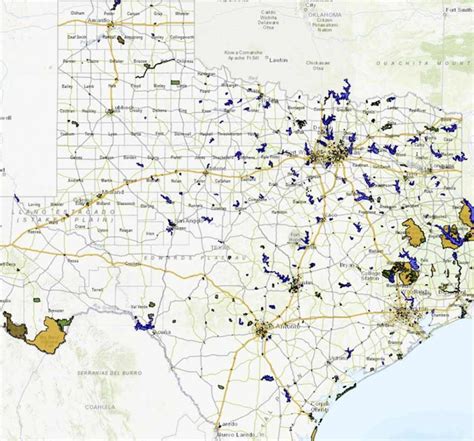 Texas Public Hunting Land Map | Printable Maps