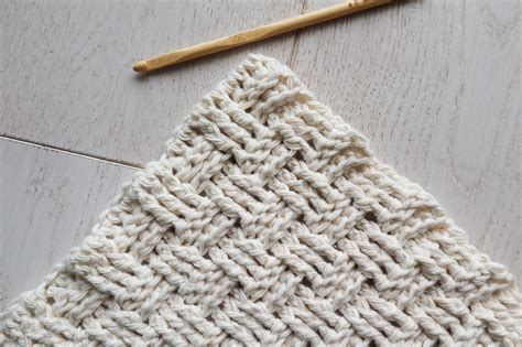 How To Crochet The Basket Weave Stitch - Plus Free Pattern! - The Snugglery