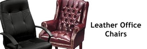 Leather Office Chairs, Leather Desk Chairs & Leather Executive Chairs
