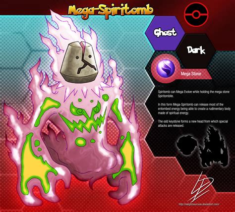 Mega-Spiritomb Pokemon fan evolution concept by xXLightsourceXx on ...