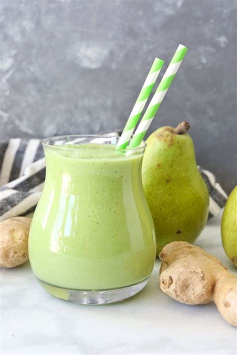 Pear Ginger Smoothie Recipe (from Anti-Inflammatory Drinks for Health ...