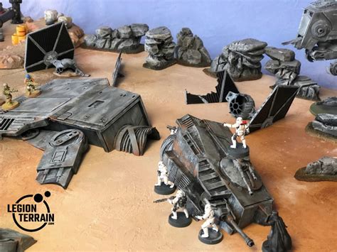 Star Wars Legion 40000 Infinity Compatible Terrain Modular Landing Bay | ubicaciondepersonas ...