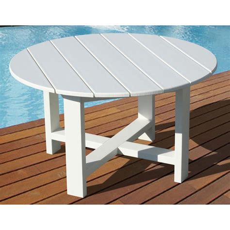 VIFAH® Recycled Plastic 40" Outdoor Conversation Table - 218663, Patio Furniture at Sportsman's ...