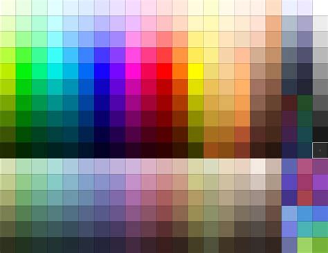 Color palette for blender - 68 photo