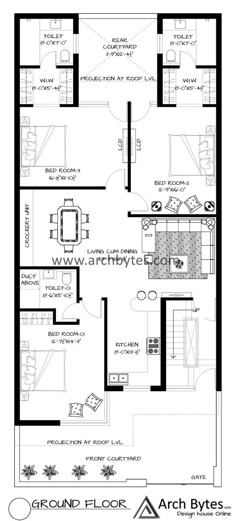 35 X 70 House Plan | puncak alam houseforu