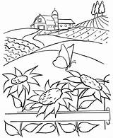 Escape To The Countryside With Farm Coloring Pages For Adults sketch template