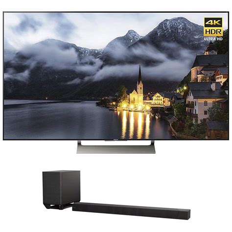 Sony XBR-65X900E 65-Inch HDR Flat Screen 4K LED 120Hz TV with Sony ...