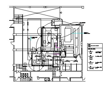 Cable tray layout detail design drawing - Cadbull