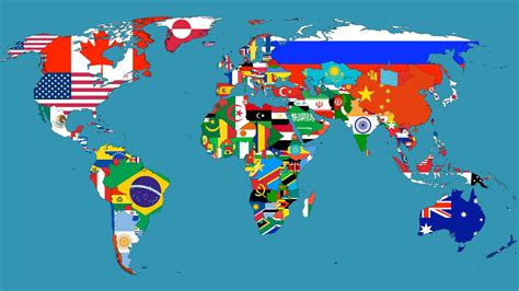 World Map flags illustration HD wallpaper | Wallpaper Flare