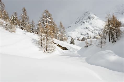 Frosty, a Swiss winter landscape at Lac Blue in Arolla - NiO Photography