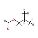 Isobutyl formate C5H10O2 structure - Flashcards | StudyHippo.com