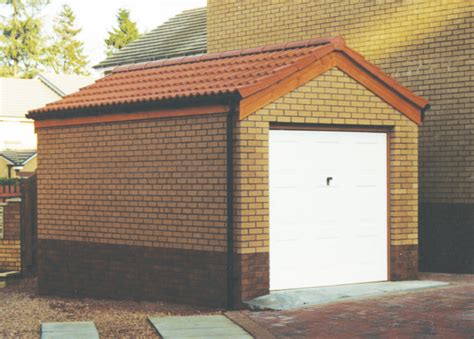 Brick Garages – Welsh Builds