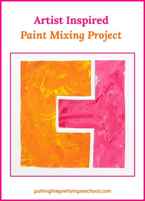 Artist Inspired Paint Mixing Project